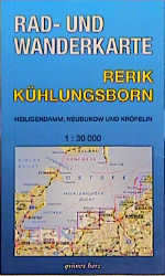 Rad- und Wanderkarte Rerik - K&uuml;hlungsborn - 