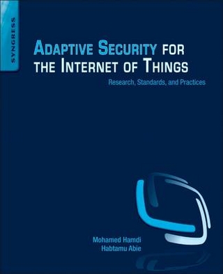 Adaptive Security for the Internet of Things