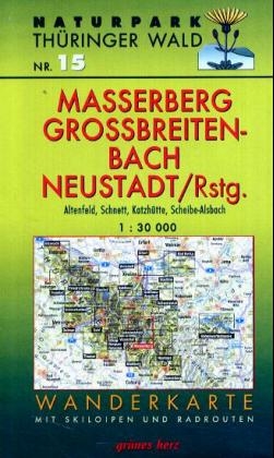 Wanderkarte "Gro&szlig;breitenbach, Neustadt/Rstg und Masserberg" - 