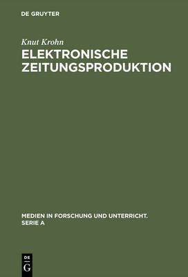 Elektronische Zeitungsproduktion - Knut Krohn