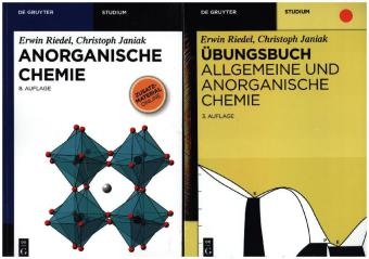 Kombi Anorganische Chemie, 8.A. und &Uuml;bungsbuch Allgemeine und Anorganische Chemie 3.A. - Erwin Riedel, Christoph Janiak