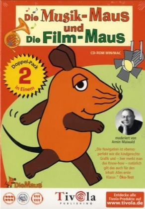Die Musik-Maus und Die Film-Maus, 2 CD-ROMs