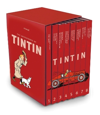 The Adventures of Tintin &ndash; Compact Editions &ndash; The Tintin Collection: 8 Book Box-Set -  Herg&eacute;