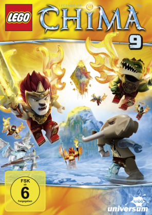 LEGO Legends of Chima. Tl.9, 1 DVD