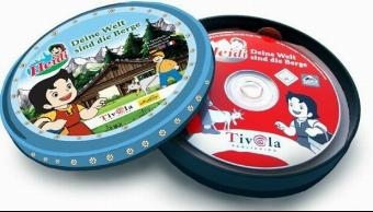 Heidi, Deine Welt sind die Berge, 1 CD-ROM in Schmuck-Dose