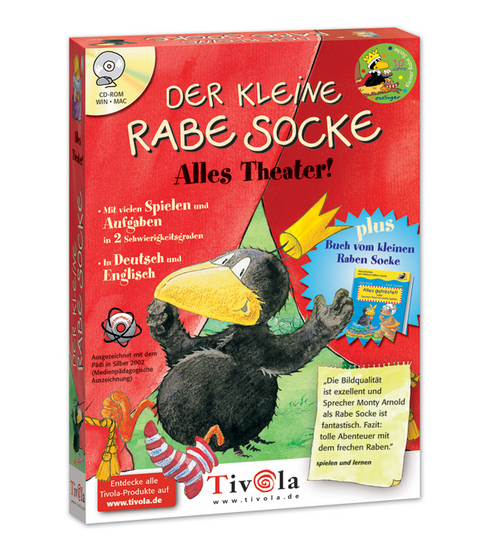 Rabe Socke - Alles Theater + Rabe Socke Buch - Alles getr&ouml;stet