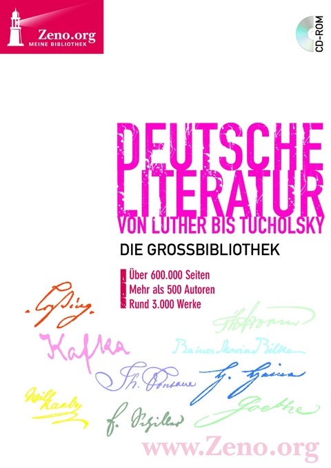 Deutsche Literatur von Luther bis Tucholsky