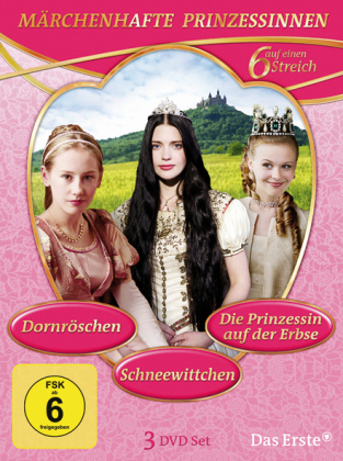 Märchenhafte Prinzessinnen, 3 DVDs
