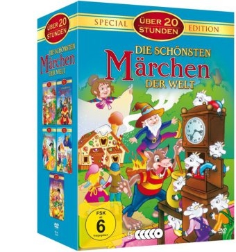 Die sch&ouml;nsten M&auml;rchen der Welt, Special Edition, 5 DVDs