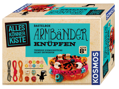 Bastelbox Armb&auml;nder kn&uuml;pfen