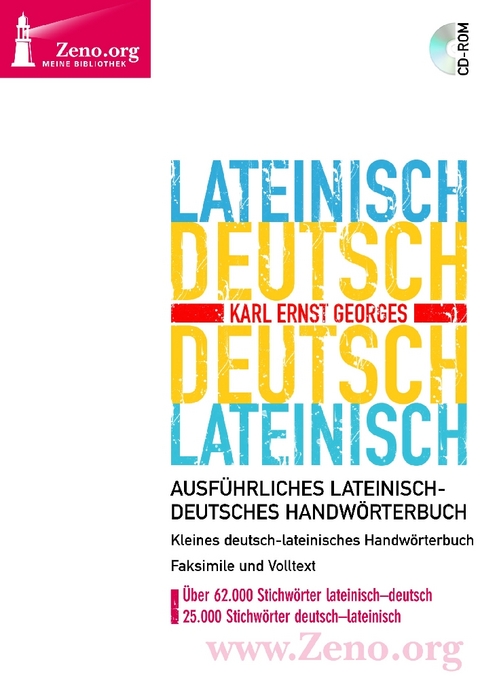 Lateinisch-Deutsch /Deutsch-Lateinisch - Karl E Georges