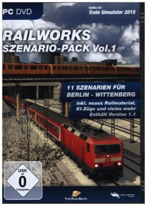 Railworks Scenery Pack. Vol.1, CD-ROM