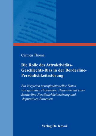 Die Rolle des Attraktivitäts-Geschlechts-Bias in der Borderline-Persönlichkeitsstörung