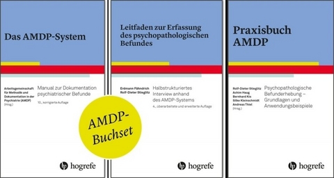 AMDP-Buchset -  Arbeitsgemeinschaft f&uuml;r Methodik und Dokumentation in der Psychiatrie (AMDP)