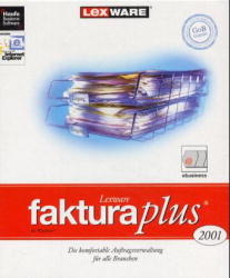 Lexware Faktura plus 2001, Version 5, Einzelplatz-Version, 1 CD-ROM