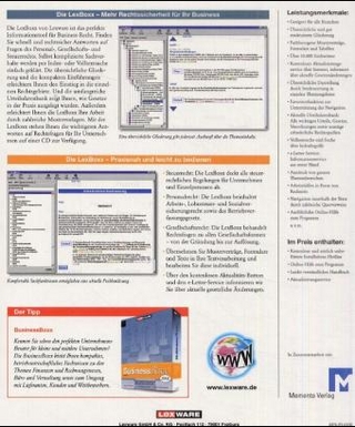 Lexware LexBoxx 2001, 1 CD-ROM