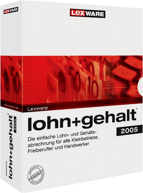 Lexware lohn+gehalt Juli 2005 inkl. ges. &Auml;nderung zum 1. Juli 2005 in Lohn u. Gehaltsabrechnung