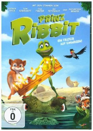 Prinz Ribbit - Ein Frosch auf Umwegen!, 1 DVD