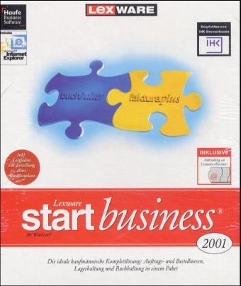 Lexware Start Business 2001, Einzelplatzversion 3, 1 CD-ROM