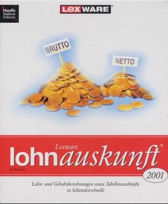 Lexware Lohnauskunft 9.01, Einzelplatz-Version, 1 CD-ROM