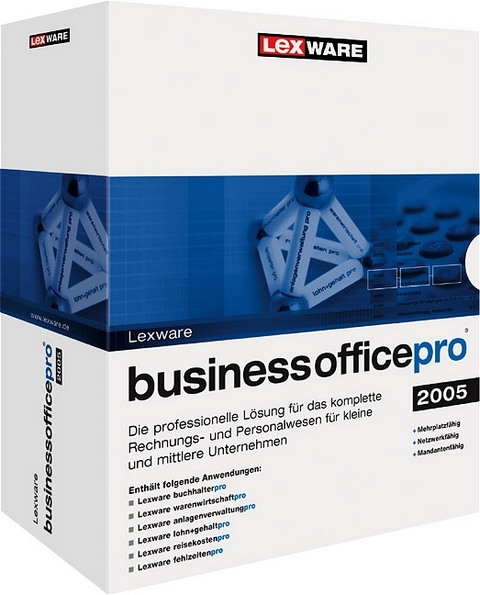 Lexware business office pro Juli 2005 inkl. ges. &Auml;nderung zum 1. Juli 2005 in Lohn- und Gehaltsabrechnung