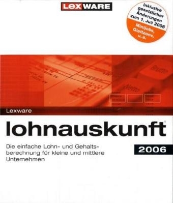 Lexware lohnauskunft 2006