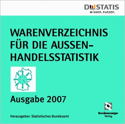 Warenverzeichnis f&uuml;r die Au&szlig;enhandelsstatistik