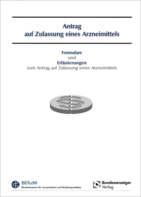 Antrag auf Zulassung eines Arzneimittels - Mappe