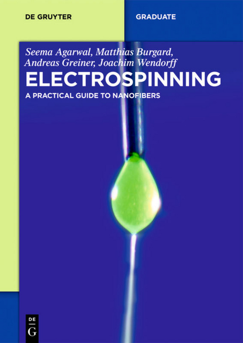 Electrospinning - Seema Agarwal, Matthias Burgard, Andreas Greiner, Joachim Wendorff