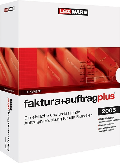 Lexware faktura + auftrag plus 2005