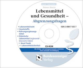 Lebensmittel und Gesundheit - Abgrenzungsfragen