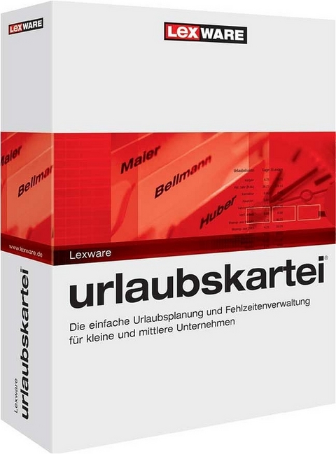 Lexware urlaubskartei 2004