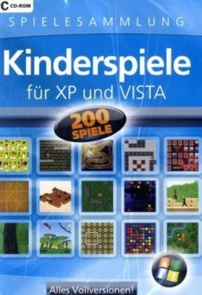 Kinderspiele f&uuml;r Windows XP und Vista, CD-ROM