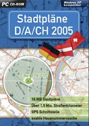 Stadtpläne D/A/CH 2005, 1 CD-ROM