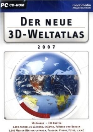 Der neue 3D-Weltatlas 2007, 1 CD-ROM