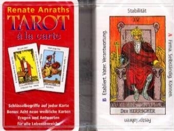 Tarot &agrave; la carte - Renate Anraths