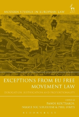 Exceptions from EU Free Movement Law - 