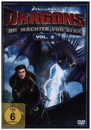 Dragons - Die W&auml;chter von Berk. Vol.3, 1 DVD