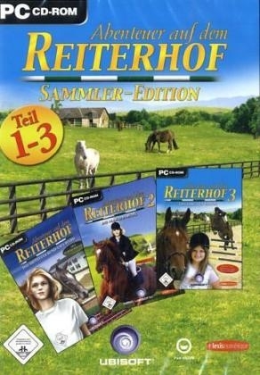 Abenteuer auf dem Reiterhof, Sammler-Edition, Teil 1-3, CD-ROM