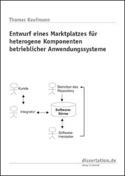 Entwurf eines Marktplatzes f&uuml;r heterogene Komponenten betrieblicher Anwendungssysteme - Thomas Kaufmann
