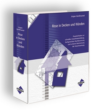 Risse in Decken und Wänden