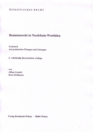 Beamtenrecht in Nordrhein-Westfalen