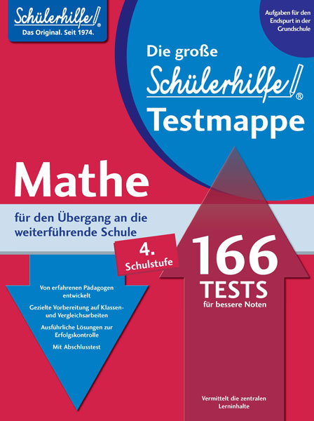 Testmappe Mathe f&uuml;r den &Uuml;bergang an die weiterf&uuml;hrende Schule (Kl. 4.)