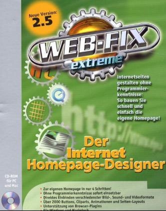 Web-Fix extreme 2.5, CD-ROM