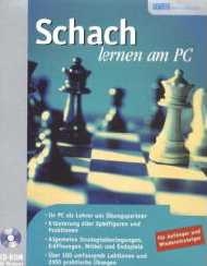 Schach lernen am PC, 1 CD-ROM