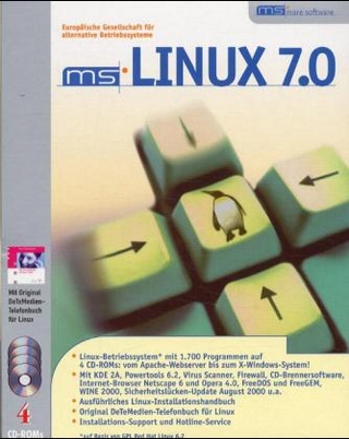ms Linux 7.0, 4 CD-ROMs