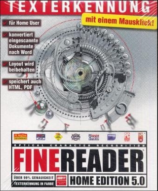 FineReader Home Edition 5.0, 1 CD-ROM