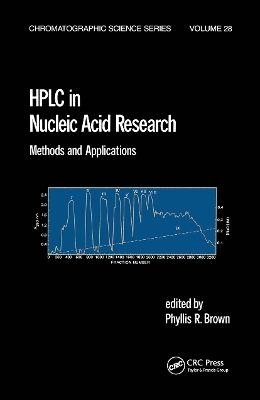 HPLC in Nucleic Acid Research - Phyllis R. Brown