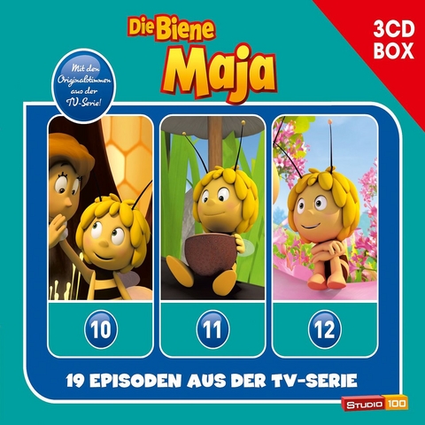 Die Biene Maja - 3-CD H&ouml;rspielbox zur neuen TV-Serie (CGI). Vol.4, 3 Audio-CDs