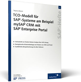 TCO-Modell für SAP-Systeme am Beispiel mySAP CRM mit SAP Enterprise Portal